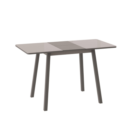 Стол TIRK RADIAL-94, раздвижной со стеклом 94(126)х64, КАПУЧИНО/КАПУЧИНО TIRK RADIAL 94